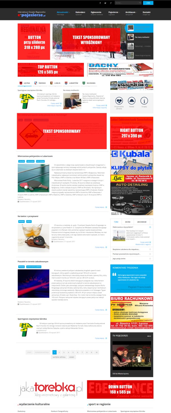 układ reklam strona www2