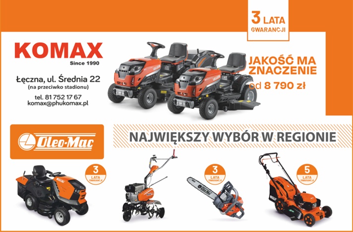 KOMAX SPRZEDAŻ CZĘŚCI ZAMIENNYCH DO MASZYN ROLNICZYCH